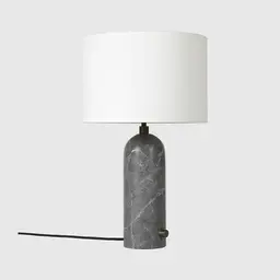 Small,Grey Marble, Canvas, White,White