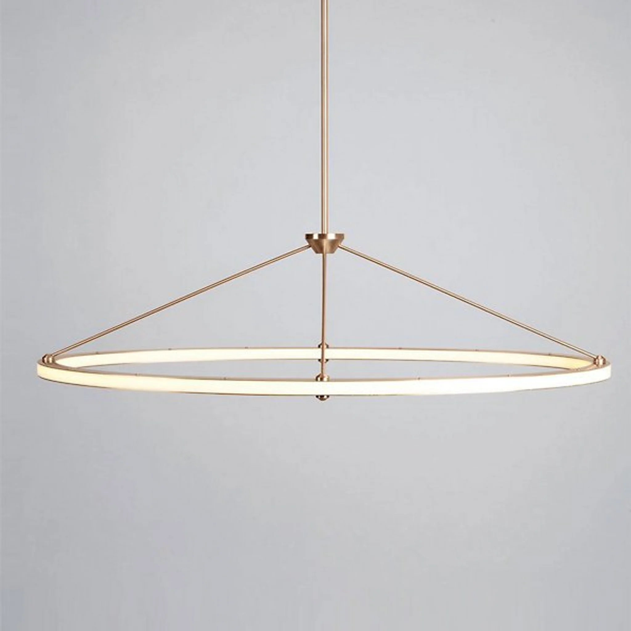 Купить Подвесной светильник Halo Oval Pendant Light в интернет-магазине roooms.ru