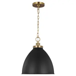Midnight Black and Burnished Brass