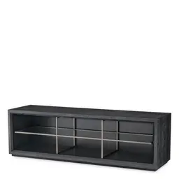 charcoal grey oak veneer | medium bronze finish S