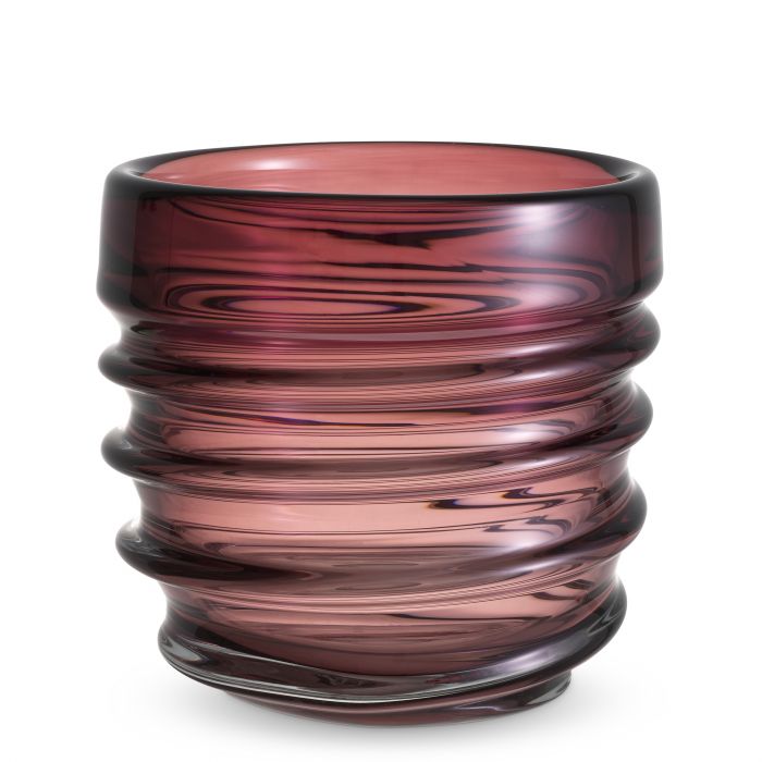 hand blown glass | purple colour S