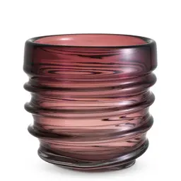 hand blown glass | purple colour S