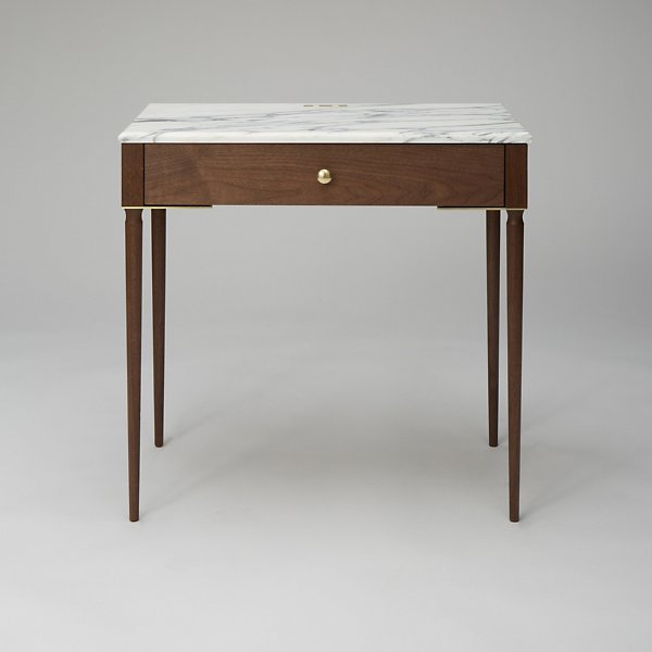 Small,Black Walnut with Arebescato Corchia Stone