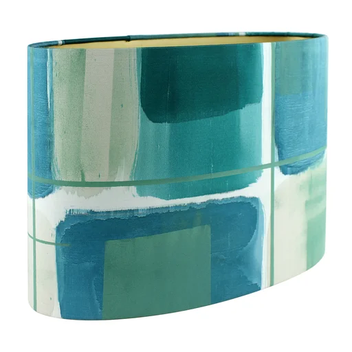 Купить Абажур Abstract Teal в интернет-магазине roooms.ru