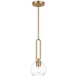 Satin Brass LED Bulb(s) Included