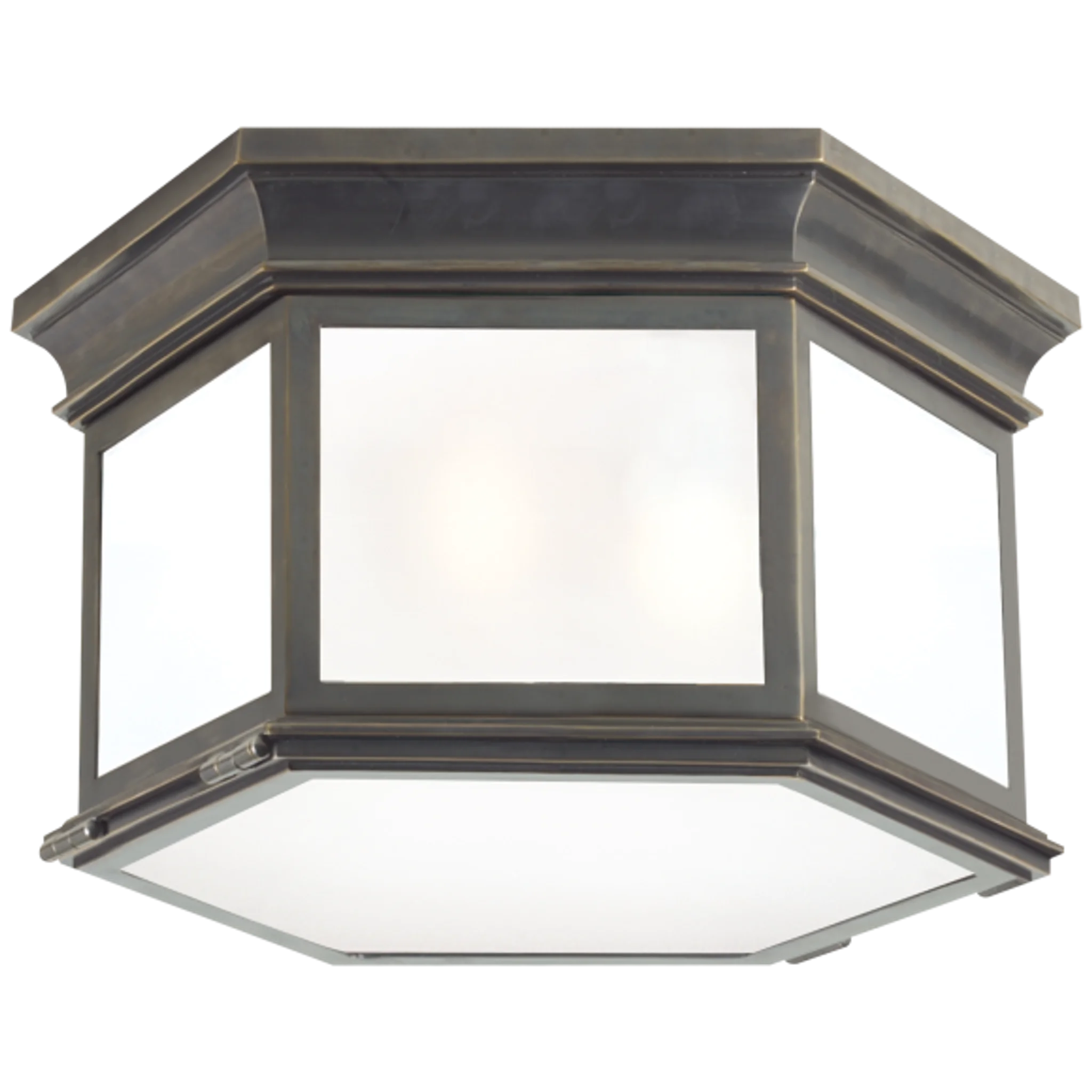 Купить Накладной светильник Club Large Hexagonal Flush Mount в интернет-магазине roooms.ru