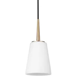 Satin Brass LED Bulb(s) Included