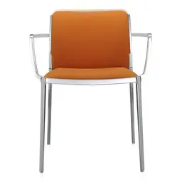 Polished Aluminum,Trevira Orange