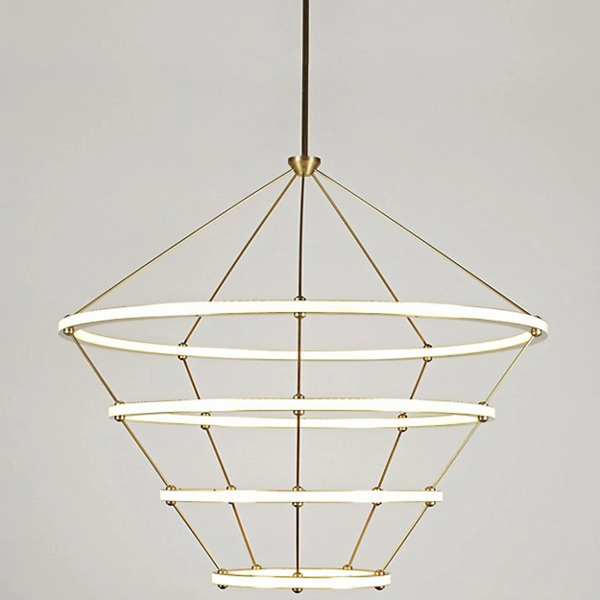 Купить Люстра Halo LED Chandelier в интернет-магазине roooms.ru