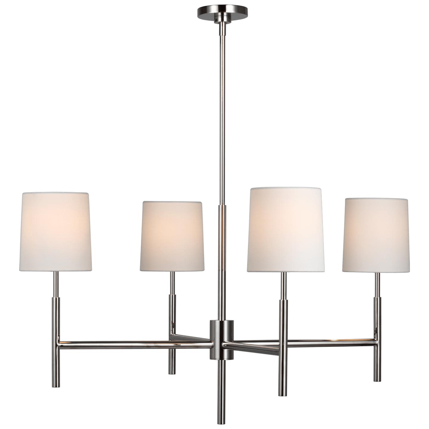 Polished Nickel 6" x 6.5" x 7" Linen