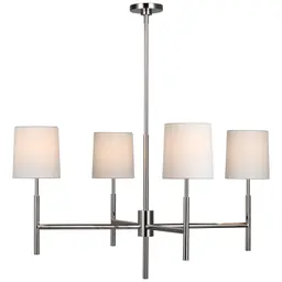 Polished Nickel 6" x 6.5" x 7" Linen