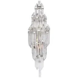 Polished Nickel with Clear Acrylic Clear Acrylic