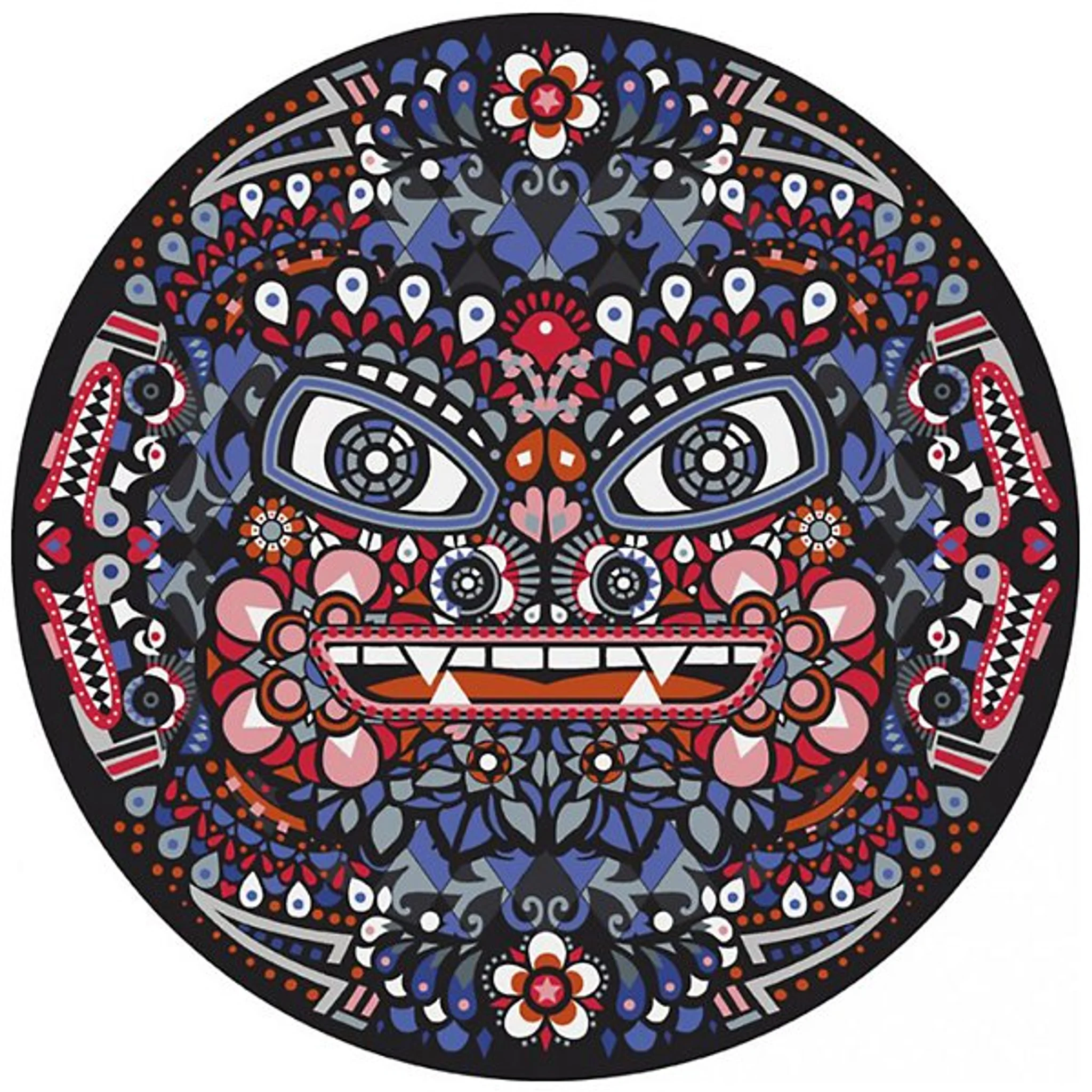Купить Коврик Monster Round Area Rug в интернет-магазине roooms.ru