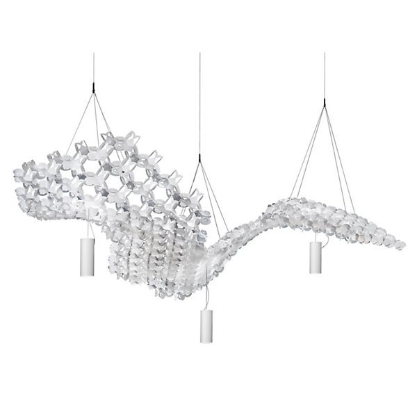 Купить Подвесной светильник Nuvem 3 Light Linear Suspension в интернет-магазине roooms.ru