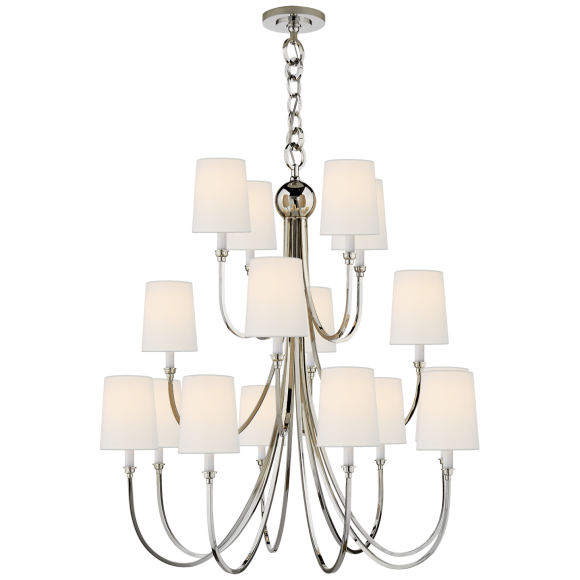 Polished Nickel 4" x 5" x 5.75" Linen