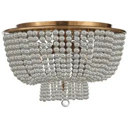 Hand-Rubbed Antique Brass Clear Glass