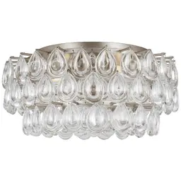 Burnished Silver Leaf Crystal