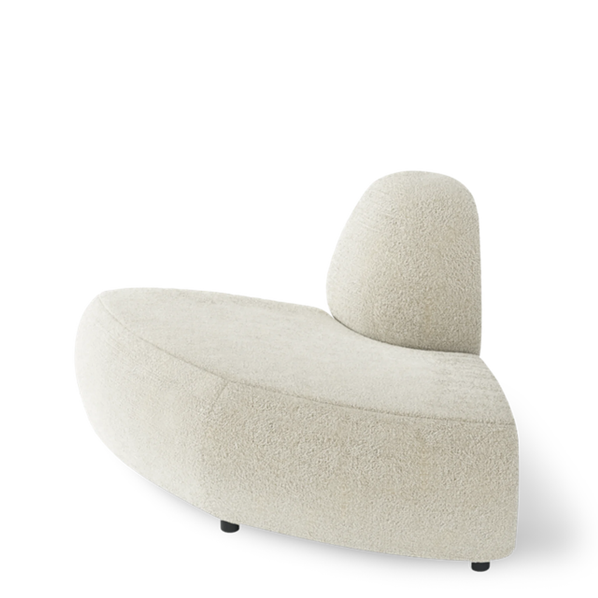 Купить Прямой диван End Corner - Quarter End Corner Module Boucle в интернет-магазине roooms.ru