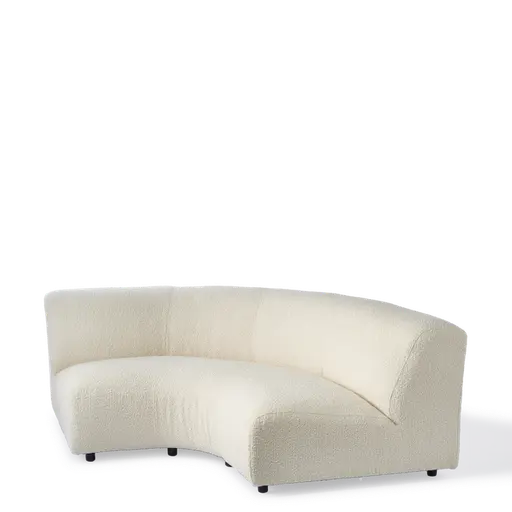 Купить Прямой диван 1/4 Circle - Quarter Circle Module boucle в интернет-магазине roooms.ru