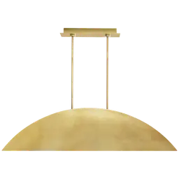 Natural Brass Integrated LED 90 CRI 3000K 120V