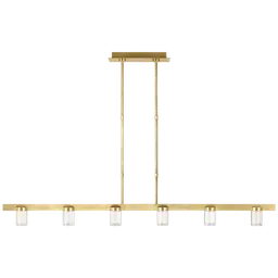 Natural Brass 60" Integrated LED 90 CRI 2700K 120V