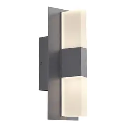 120V-277V Charcoal 4000K Symmetric Diffuser 12" In-Line Fuse