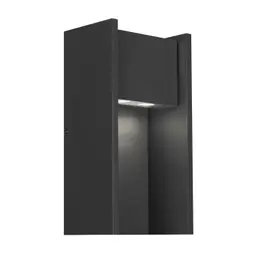 120-277v Black 2700K Adjustable 18" Button Photocontrol