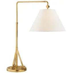 Natural Brass 6" x 14" x 9" Linen