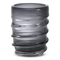 hand blown glass | grey colour L