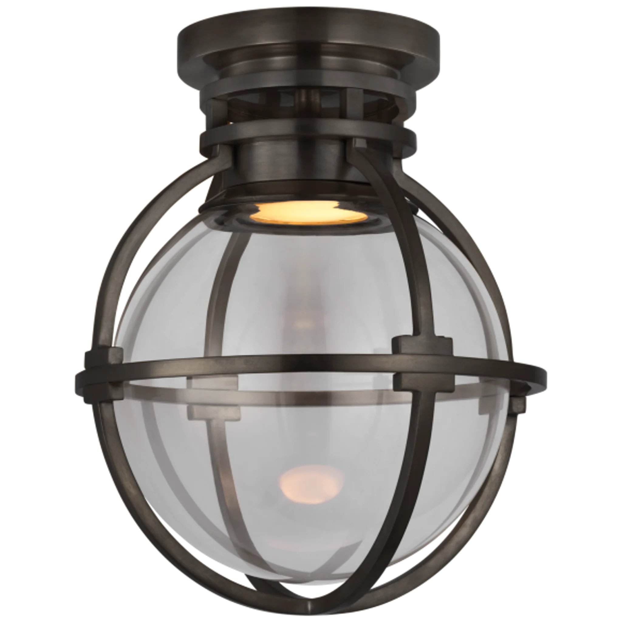 Купить Накладной светильник Gracie 7" Captured Globe Flush Mount в интернет-магазине roooms.ru