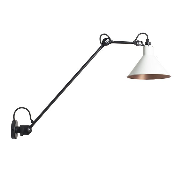 Matte White with Copper, 1 (Not Included),Conic