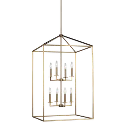 Satin Brass LED Bulb(s) Included