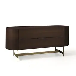 Burnt Oak with Matte Bronze