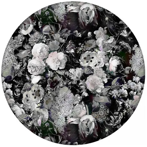 Купить Коврик Eden Queen B&W Round Area Rug в интернет-магазине roooms.ru