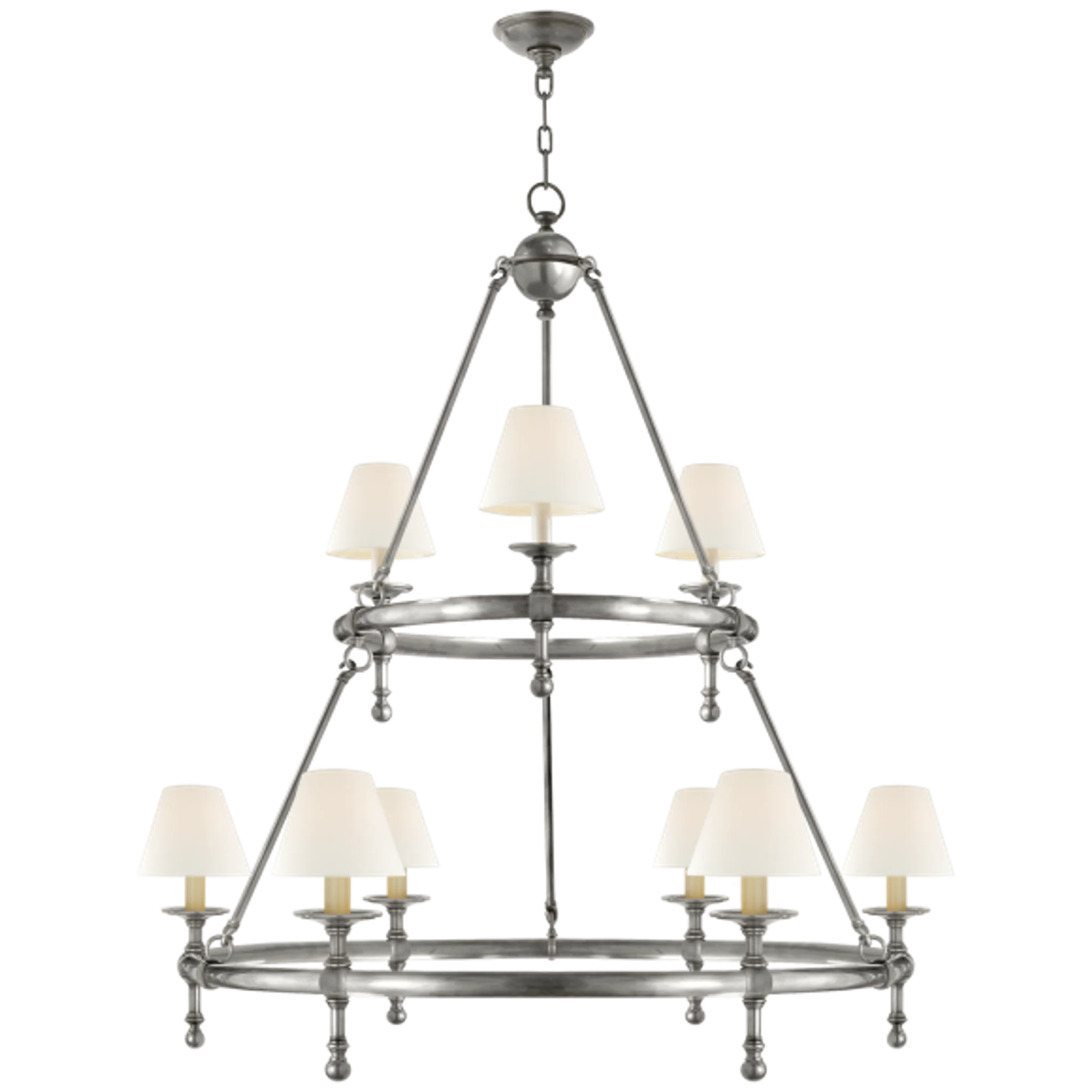 Купить Люстра Classic Two-Tier Ring Chandelier в интернет-магазине roooms.ru