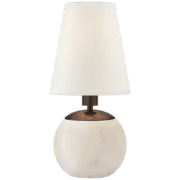 Alabaster 3" x 5" x 5.5" Linen