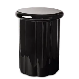 Black Lacquered polyester