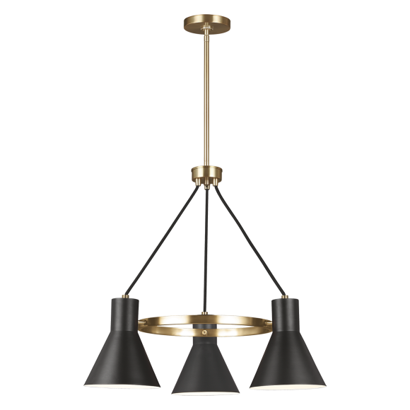 Satin Brass Bulb(s) Not Included