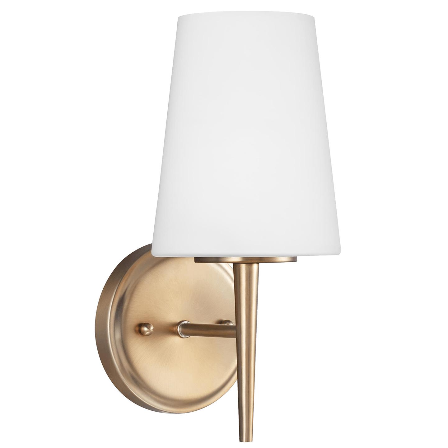 Satin Brass Bulb(s) Not Included