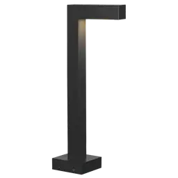 12V Black 2700K Symmetric Diffuser 18" Concrete Mount