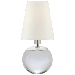 Crystal 3" x 5" x 5.5" Linen