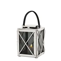 nickel finish | smoke glass | black leather S