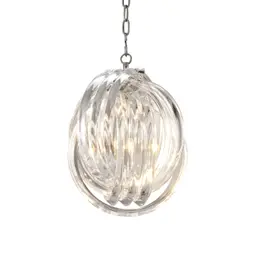 clear acrylic | nickel finish S