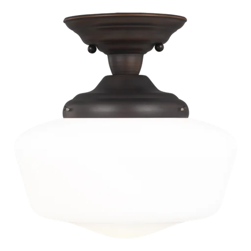 Купить Накладной светильник Academy Medium One Light Semi-Flush Mount в интернет-магазине roooms.ru