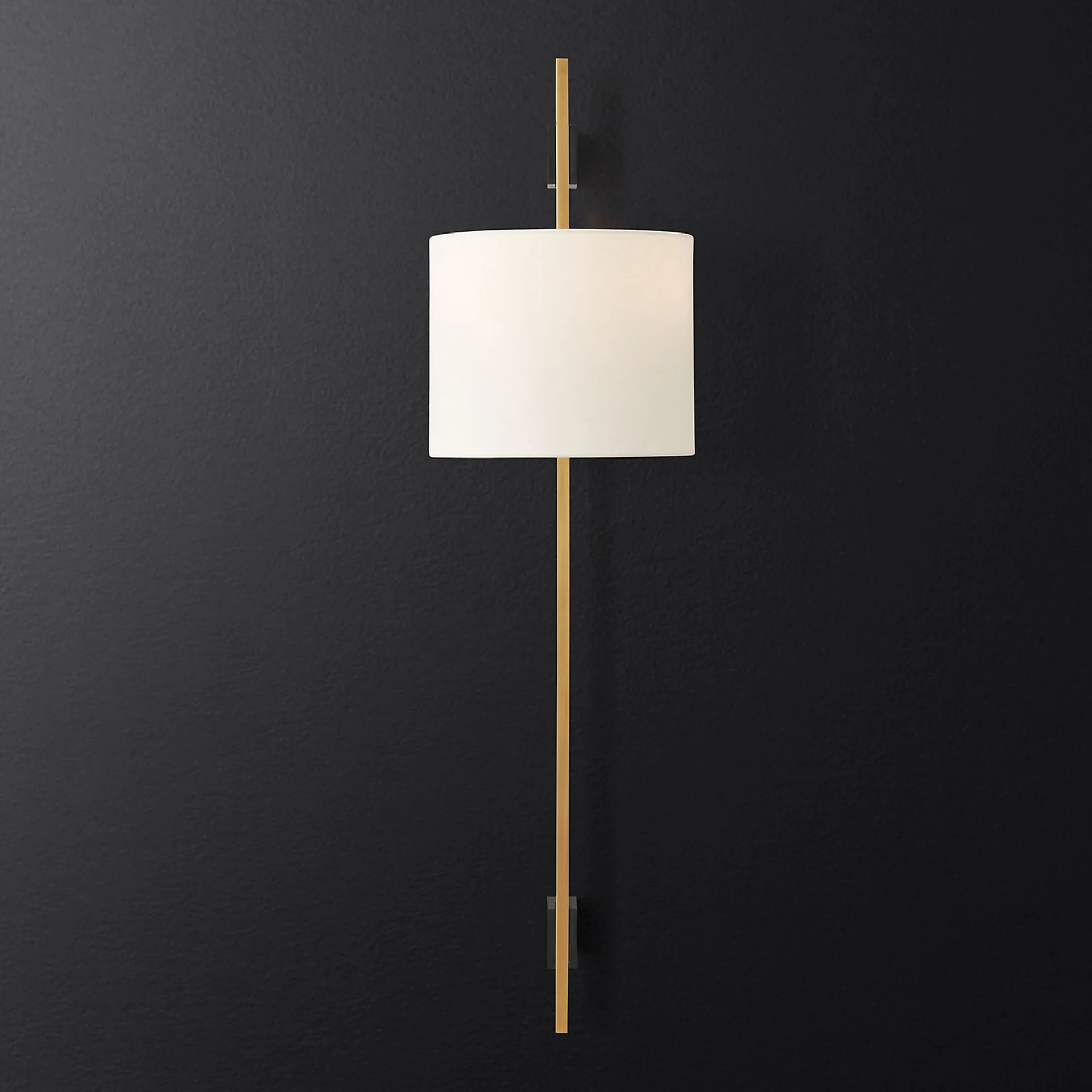 Купить Бра Vela Rectangular Bar Sconce - Round Shade в интернет-магазине roooms.ru