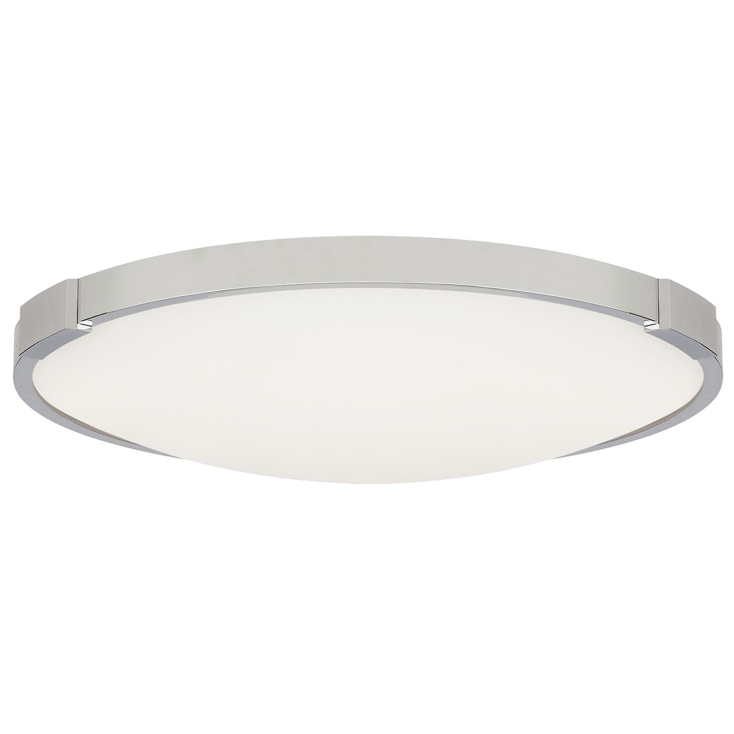 Chrome 13" DIAMETER LED 90 CRI 3000K 120V