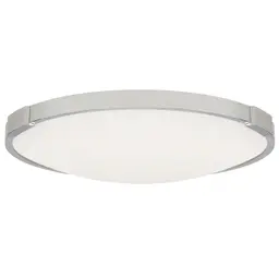 Chrome 13" DIAMETER LED 90 CRI 3000K 120V