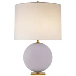 Lilac 16" x 16" x 12" Cream Linen