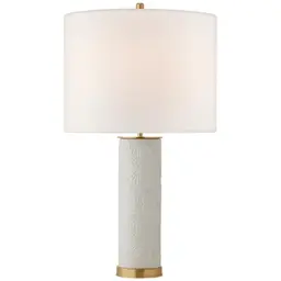 New White 16" x 16" x 12" Cream Linen