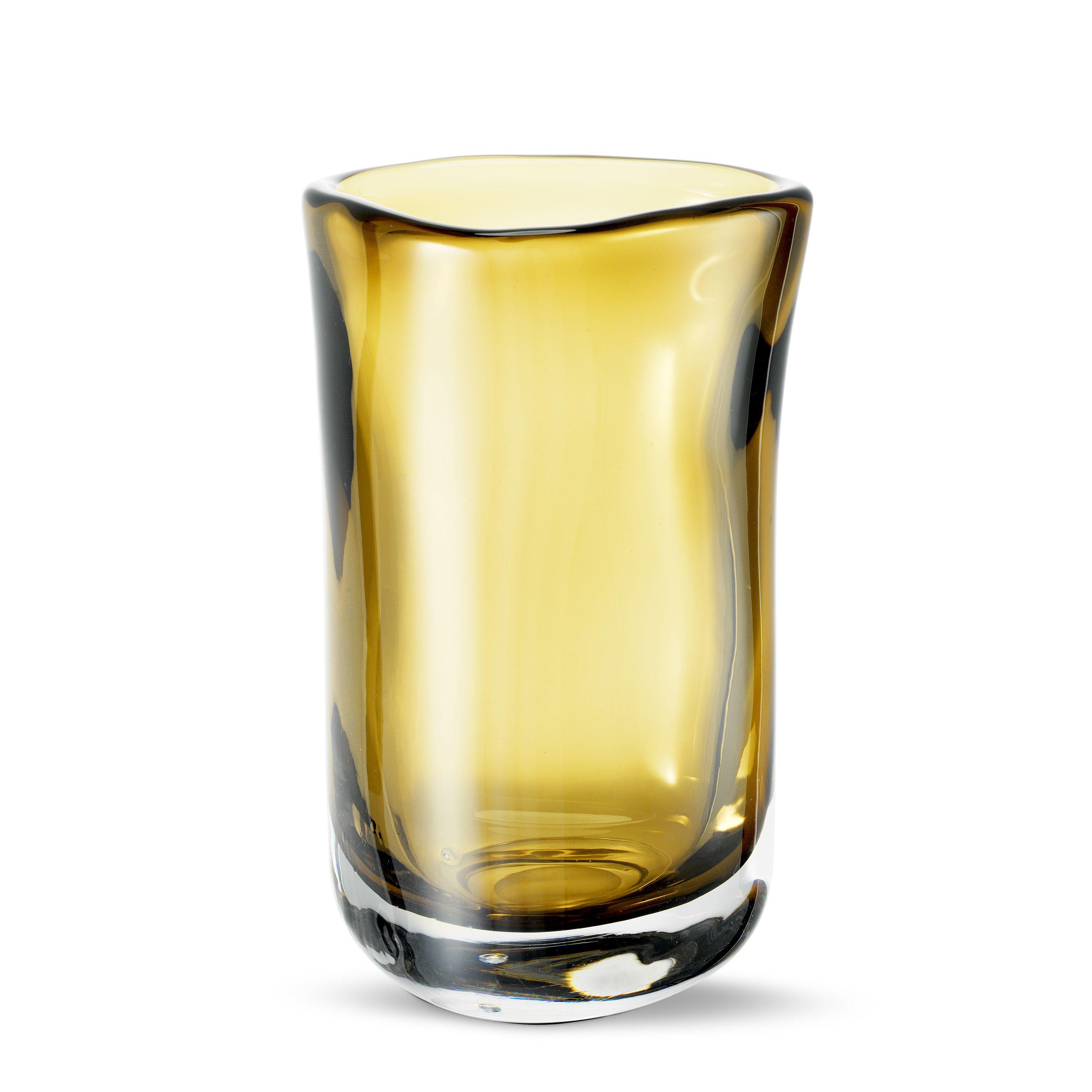 hand blow glass | yellow colour M